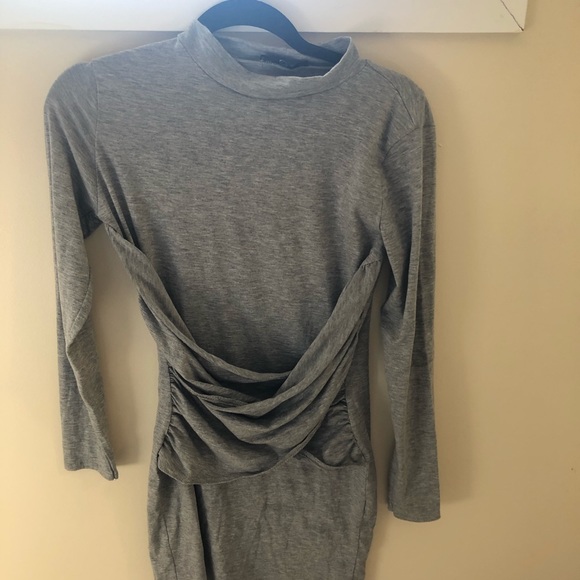 Missguided jersey crossover dress - Picture 3 of 5